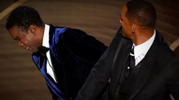 El golpe de Will Smith a Chris Rock.