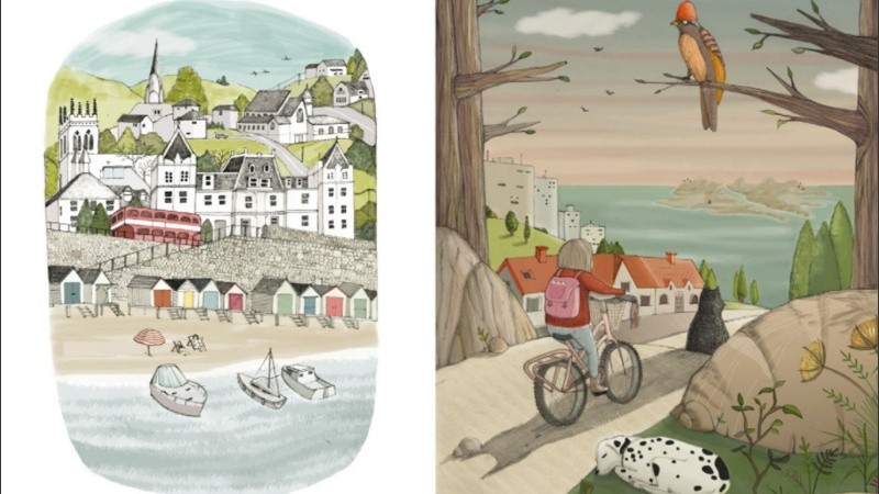 Las ilustraciones de Inés Fraschina para 