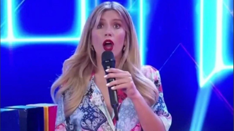 La conductora y actriz Laurita Fernández.