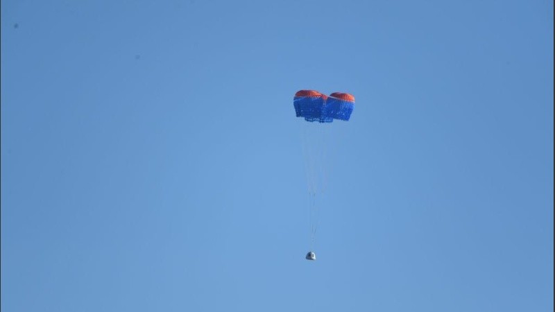 Los pasajeros se elevaron a más de tres veces la velocidad del sonido.