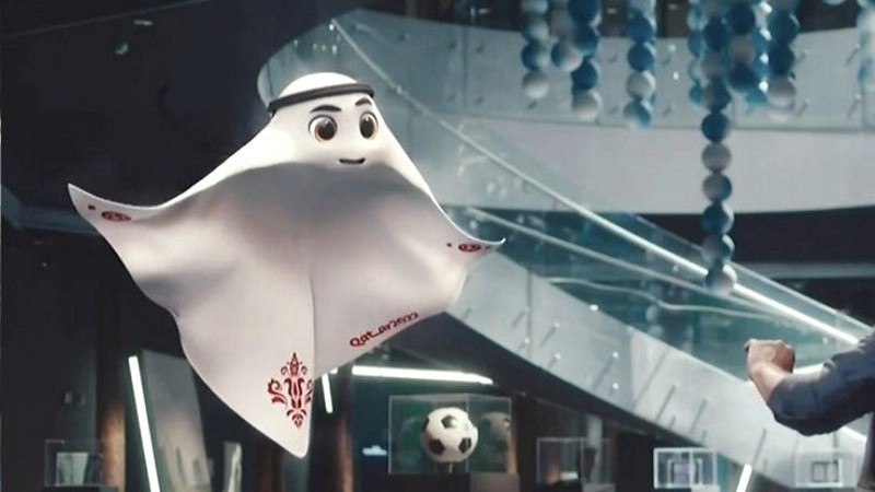 Se presentó La’eeb, la mascota de Qatar 2022.