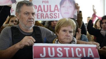 Alberto y Alicia Perassi en el largo reclamo de justicia por Paula.