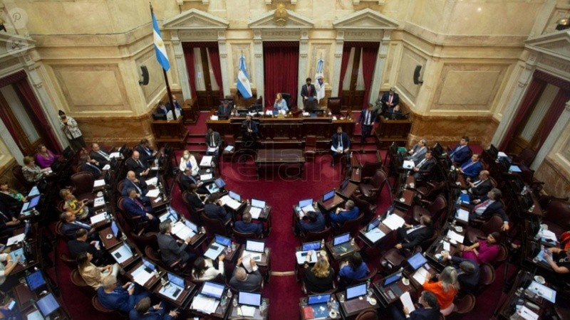  La sesión comenzó a las 15 y fue presidida por Cristina Kirchner.