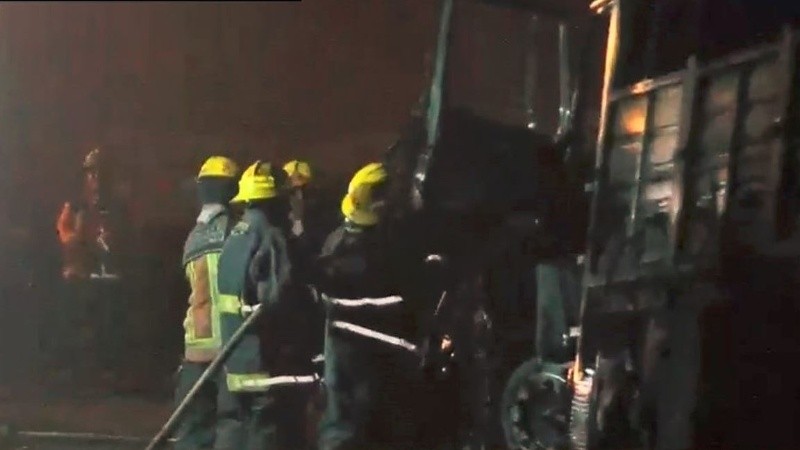 Una dramática escena sobre la ruta provincial.