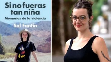 Sol Fantin adulta y su nuevo libro "Si no fueras niña".