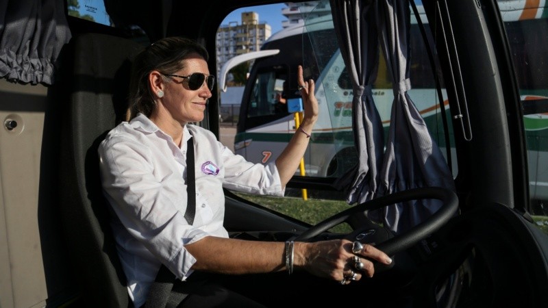 Dos décadas después el colectivo de la UNR volvió a circular. (Alan Monzón/ Rosario3)