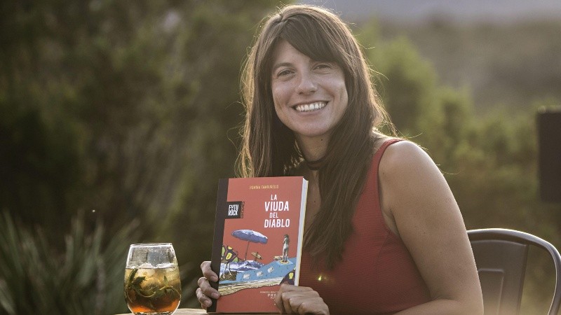 Romina Tamburello con su nueva obra