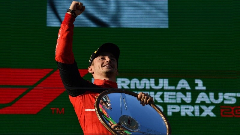 El piloto monegasco Charles Leclerc.