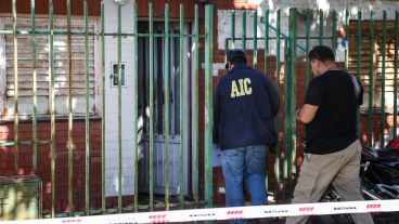 Alvear al 300, donde fue encontrado el cuerpo de Carlos Antonio Reyes.