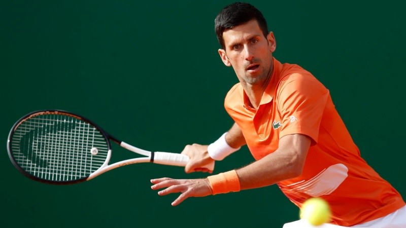 El serbio se despidió rápido del Masters 1000 de Montecarlo
