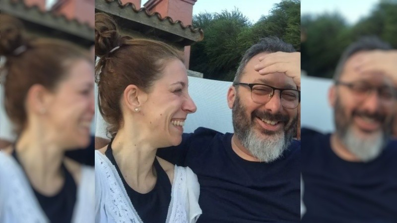 Eugenia Quibel y Gerardo Rozín.