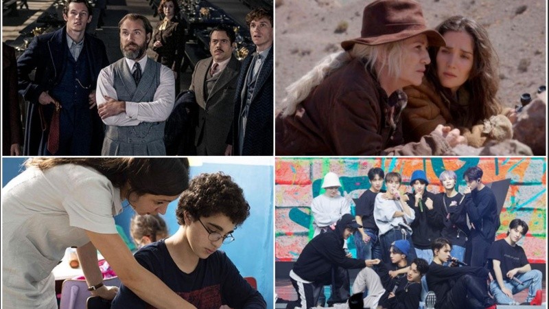 “Animales fantásticos 3: Los secretos de Dumbledore”, “Las Rojas”, “El joven Ahmed” y “Seventeen: Power of Love” renuevan la cartelera en los cines de Rosario