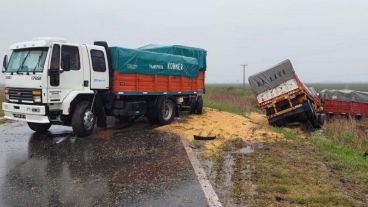 Los choques de camiones en la ruta 91, un clásico