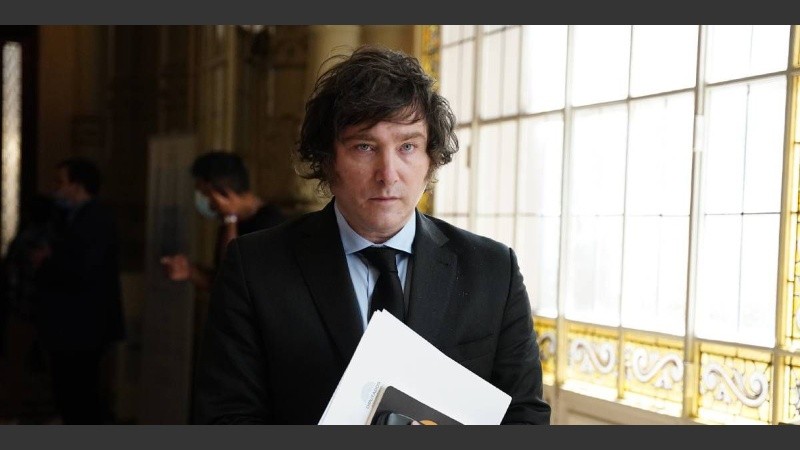 El diputado libertario Javier Milei.