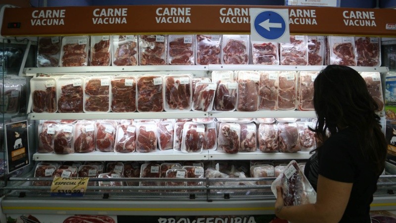 El precio de la carne aumentó más del 60 por ciento en un año.