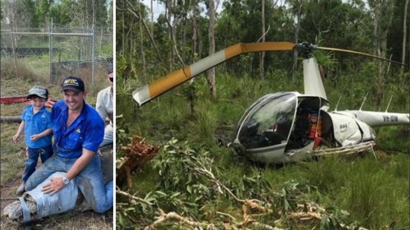 El hombre de 34 años estaba casado con Danielle y tenía dos niños pequeños.