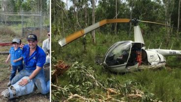 El hombre de 34 años estaba casado con Danielle y tenía dos niños pequeños.