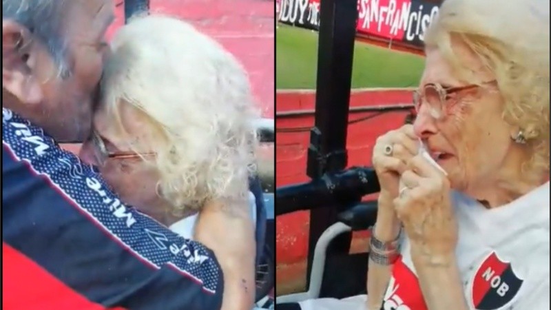 “Vamos Maru carajo”, le dice un familiar de fondo.