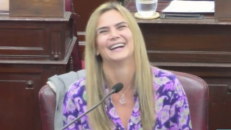 La dipuatda Amalia Granata defendió la gestión de Pablo Farías.
