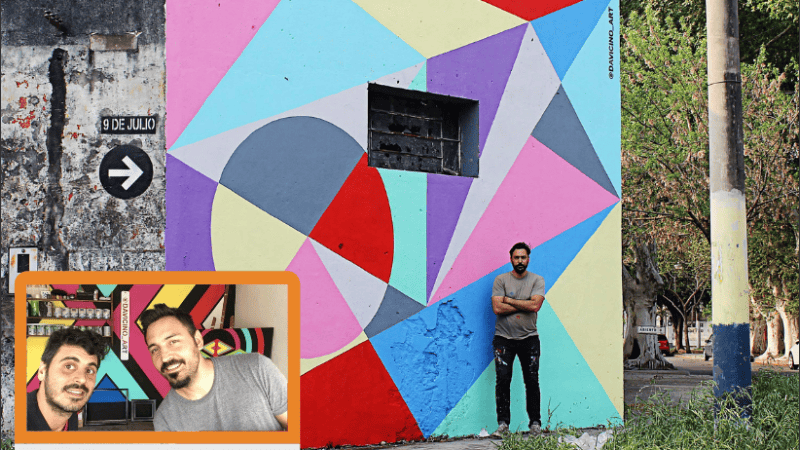 Ernesto y Fran, amigos de toda la vida. 