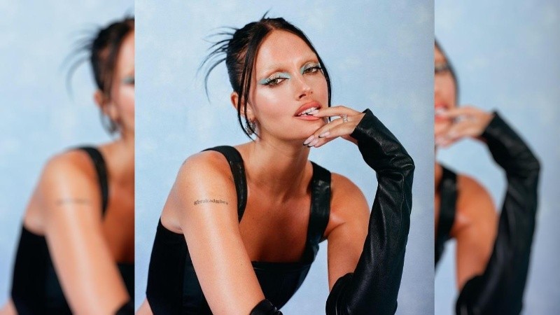 La actriz y cantante Oriana Sabatini.