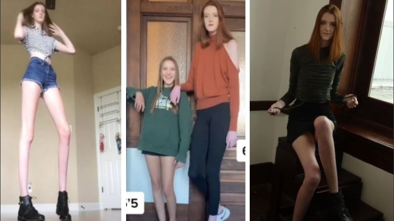 Maci Currin fue declarada la chica con las piernas más altas del mundo.