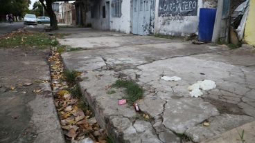 Se secuestraron 9 vainas servidas en la escena del crimen.