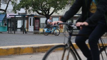 Así estaba el panorama en la ciudad este martes con el paro de colectivos