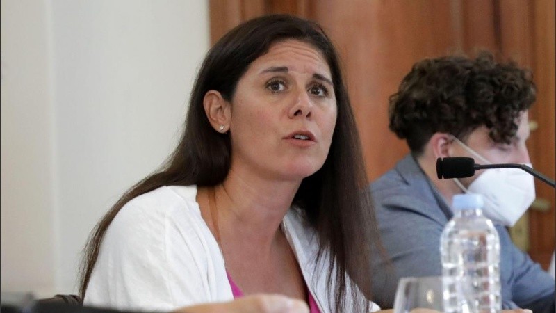 Candelaria González del Pino, funcionaria provincial.