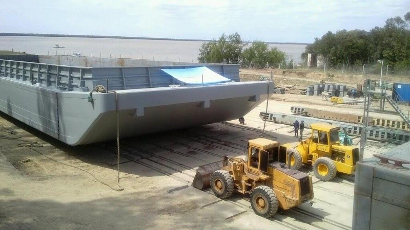 Otros tiempos. El astillero llegó a fabricar 300 embarcaciones para la hidrovía