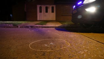 El lugar del crimen en Biedma y Pueyrredón.