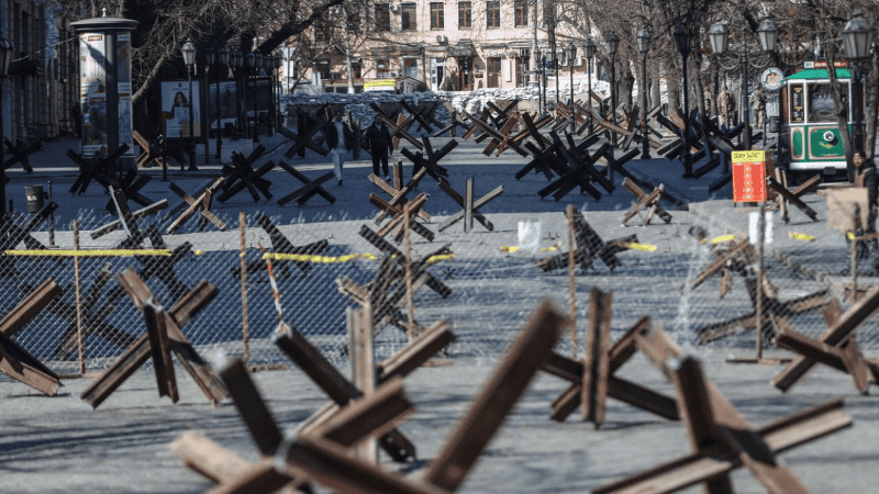 Odesa ya había sido atacado por Rusia la semana pasada.