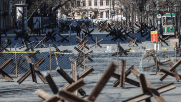 Odesa ya había sido atacado por Rusia la semana pasada.