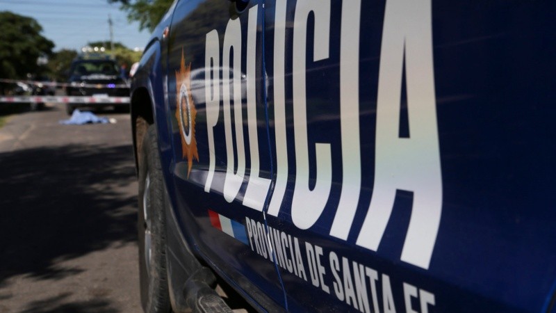 La Policía trabajaba en el lugar del crimen.