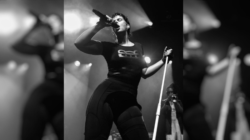 La cantante Nathy Paluso.