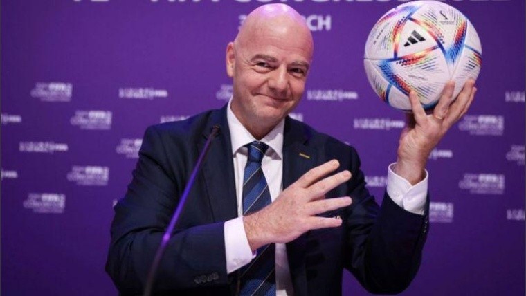 Gianni Infantino, presidente de la FIFA | AP