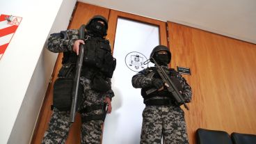 La audiencia comenzó pasadas las 10 en el Centro de Justicia Penal.