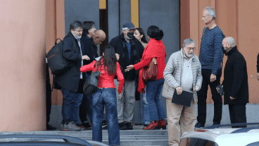 De Niro participa del rodaje de la serie junto a Francella y Brandoni.