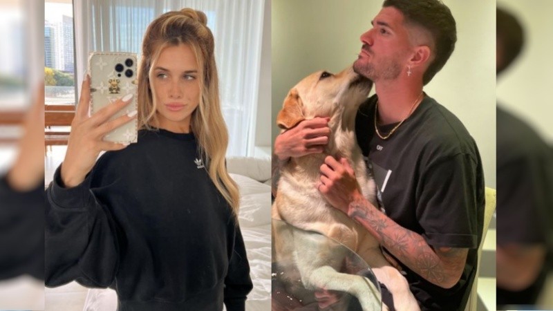 Camila Homs y Rodrigo de Paul