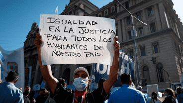 La calle es la única forma que tenemos de conseguir justicia, dicen los organizadores.