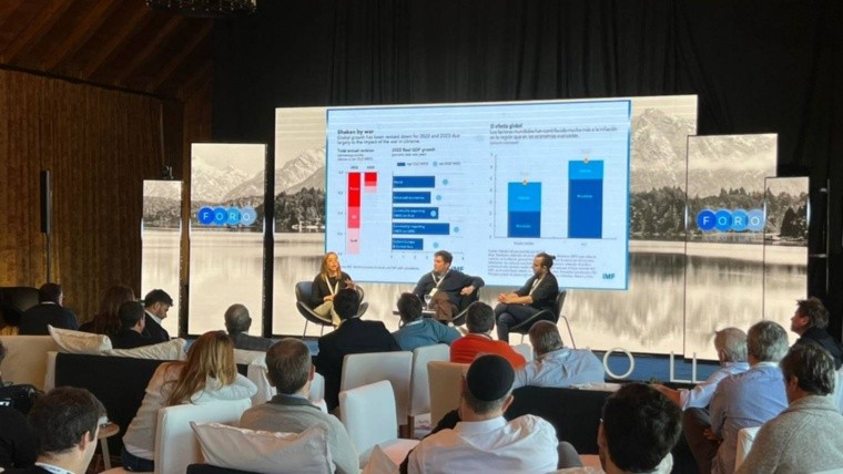 Conferencia de Actis y Zelicovich en el Foro Llao Llao