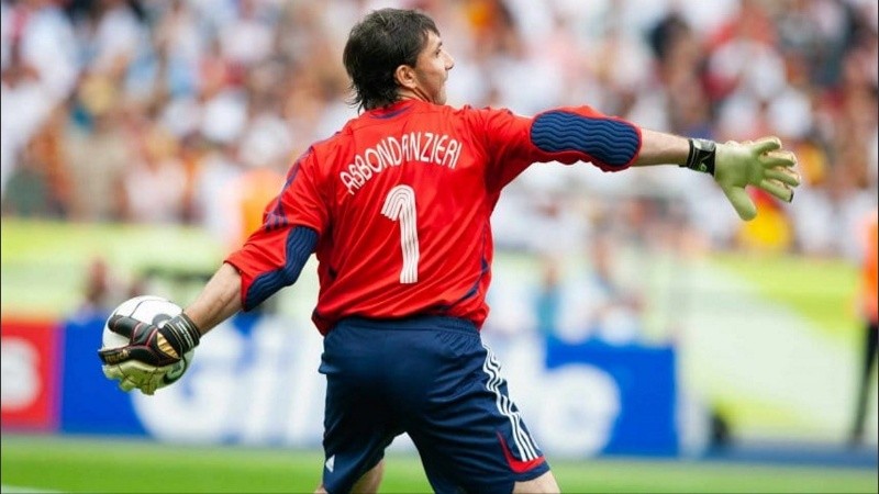 En la selección, el Pato atajó en el Mundial de Alemania 2006