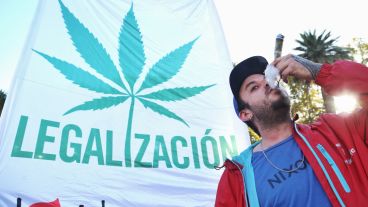 La concentración en la ciudad comenzó a las 14 en la plaza San Martín.