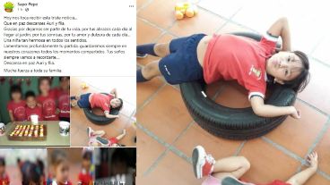 "Que en paz descanses Auri y familia"; el mensaje del jardín de la niña asesinada.