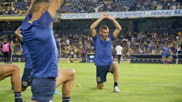 La emotiva despedida del goleador canalla este sábado en el Gigante.