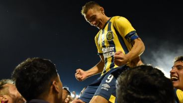 Ruben en el partido de este sábado.