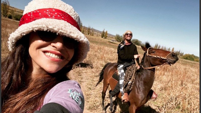 Gianinna Maradona y Daniel Osvaldo