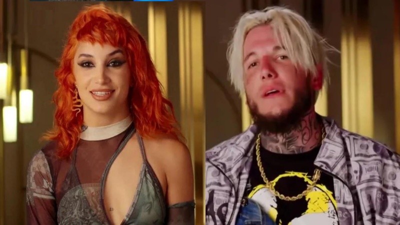 Melody Luz y Alex Caniggia.