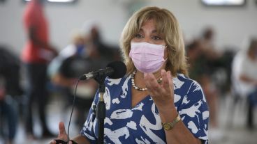 La ministra de Salud Sonia Martorano.