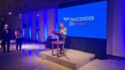 La presidenta de Trascender, María de los Ángeles Milicic, habló del plan 2030 de la entidad.